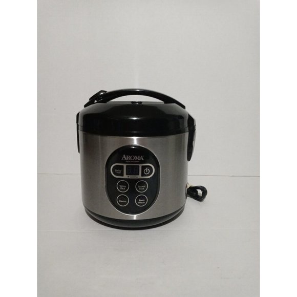 Aroma 8-Cup Digital Rice Cooker and Food Steamer Model ARC-914SBD - Picture 1 of 12